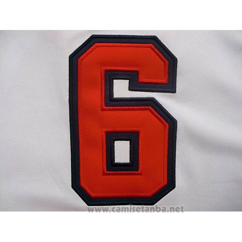 Camiseta USA 1992 Lebron James #6 Blanco